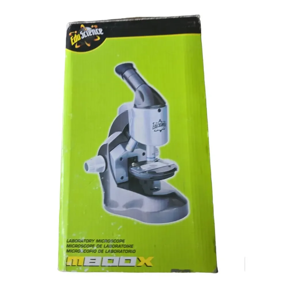 Toys R Us Edu Science Laboratory Microscope M800X 360 Rotation Magnification